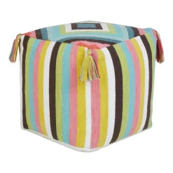 MONEASA - Poef - Meerkleurig - Katoen