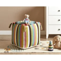 MONEASA - Poef - Meerkleurig - Katoen