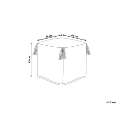 MONEASA - Poef - Meerkleurig - Katoen