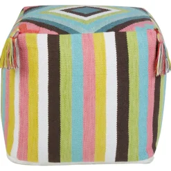 MONEASA - Poef - Meerkleurig - Katoen