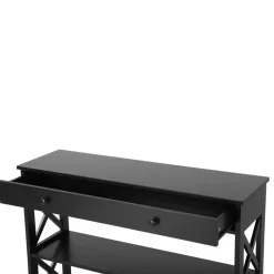 MONTGOMERY - Consoletafel - Zwart - MDF