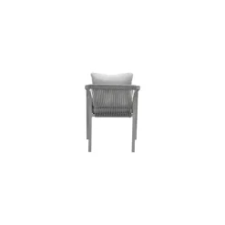 Monti dining fauteuil - taupe - rope grey sand - valley sand