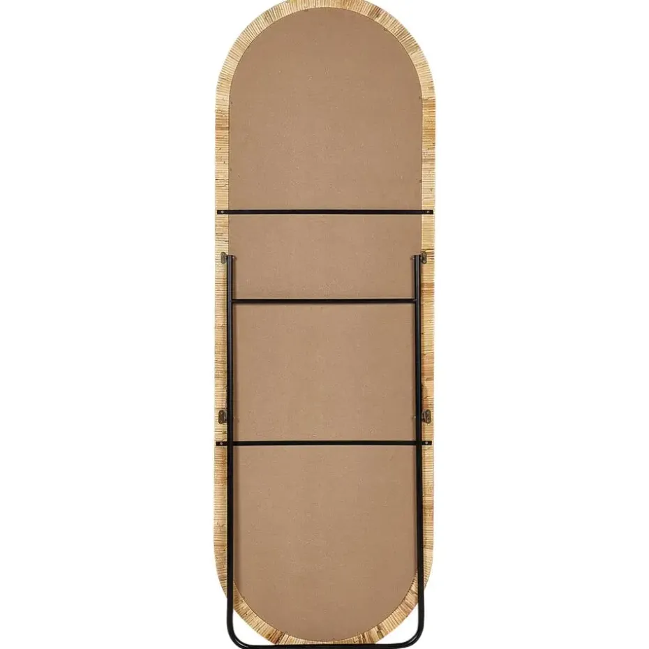 MONTOT - Staande spiegel - Naturel - Rotan