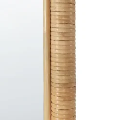 MONTOT - Staande spiegel - Naturel - Rotan
