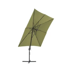 MONZA II - Zweefparasol - Groen - Polyester