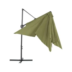 MONZA II - Zweefparasol - Groen - Polyester