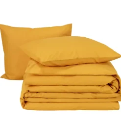 Moodit Dekbedovertrek Basil Sunshine - Lits Jumeaux - 240 x 220 cm - Katoen