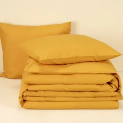 Moodit Dekbedovertrek Basil Sunshine - Lits Jumeaux - 240 x 220 cm - Katoen