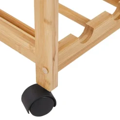 MORINO - Keukentrolley - Lichte houtkleur - Bamboehout