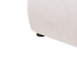 MOUZON - Bed met opbergruimte - Lichtbeige - 140 x 200 cm - Stof