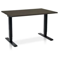 MRC COMFORT elektrisch zit sta bureau - 120x80 - bruin eiken