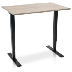 MRC COMFORT elektrisch zit sta bureau - 120x80 - midden eiken
