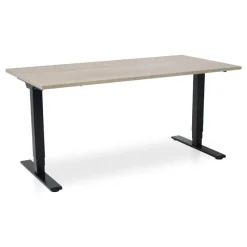 MRC COMFORT elektrisch zit sta bureau - 180x80 - midden eiken