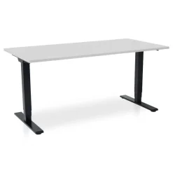 MRC COMFORT elektrisch zit sta bureau - 180x80 - grijs