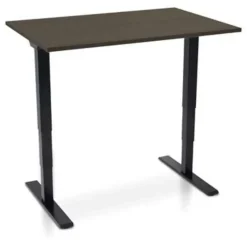 MRC COMFORT elektrisch zit sta bureau - 140x80 - bruin eiken