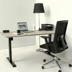 MRC EASY elektrisch ARBO zit-sta bureau - 120x80 cm - robuust eiken