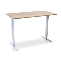 MRC PRO elektrisch ARBO zit-sta bureau - 180x80 cm - midden eiken
