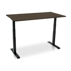 MRC PRO elektrisch ARBO zit-sta bureau - 120x80 cm - bruin eiken