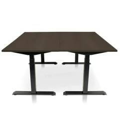 MRC PRO elektrisch ARBO zit-sta bureau - 120x80 cm - bruin eiken