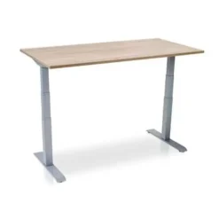 MRC PRO elektrisch ARBO zit-sta bureau - 160x80 cm - midden eiken