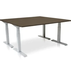 MRC PRO elektrisch ARBO zit-sta bureau - 160x80 cm - bruin eiken