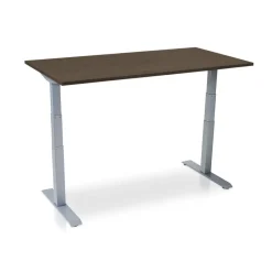 MRC PRO elektrisch ARBO zit-sta bureau - 140x80 cm - bruin eiken