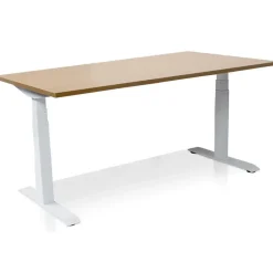 MRC PRO elektrisch ARBO zit-sta bureau - 180x80 cm - havanna