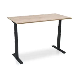 MRC PRO elektrisch ARBO zit-sta bureau - 180x80 cm - midden eiken