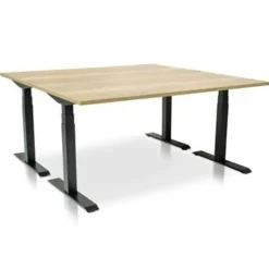 MRC PRO-L 2.0 elektrisch ARBO zit-sta bureau - 140x80 - robuust eiken