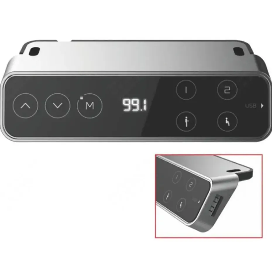 MRC PRO-L 2.0 elektrisch ARBO zit-sta bureau - 160x80 - wit