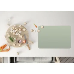 MuchoWow Placemat (6stuks) 45x30cm Mintgroen Effen kleur
