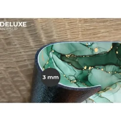 MuchoWow Placemat (6stuks) 45x30cm Goud Marmer Groen Luxe