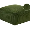 MUKKI - Poef - Groen - Corduroy