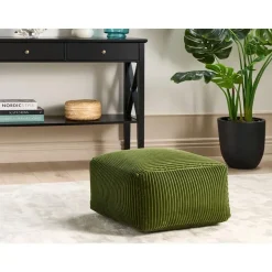 MUKKI - Poef - Groen - Corduroy
