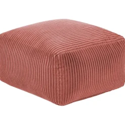 MUKKI - Poef - Rood - Corduroy