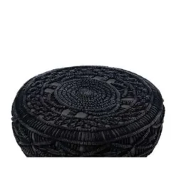 MUNDRA - Hocker - Grijs - Katoen