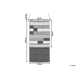 MURIDKE - Wanddecoratie - Beige - Katoen