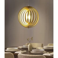 MURRELL - Hanglamp - Lichtbruin - Populierenhout