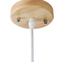 MURRELL - Hanglamp - Lichtbruin - Populierenhout