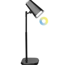 MUSCA - Bureaulamp LED - Zwart - Synthetisch materiaal