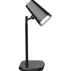 MUSCA - Bureaulamp LED - Zwart - Synthetisch materiaal