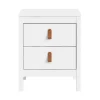 Nachtkastje Madeira - 2 lades - wit