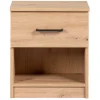 Nachtkastje Sena - 1 lade - eikenkleur
