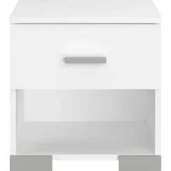 Nachtkastje Timo - 1 lade - wit