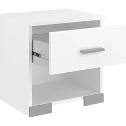 Nachtkastje Timo - 1 lade - wit
