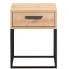 Nachtkastje Tokio - 1 lade - eikenkleur