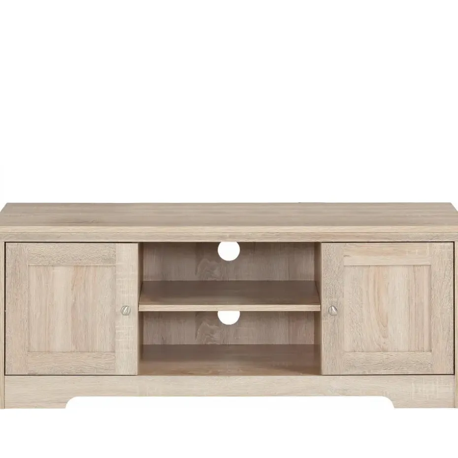 Nanna - TV-meubel met 2 deuren in eiken effect