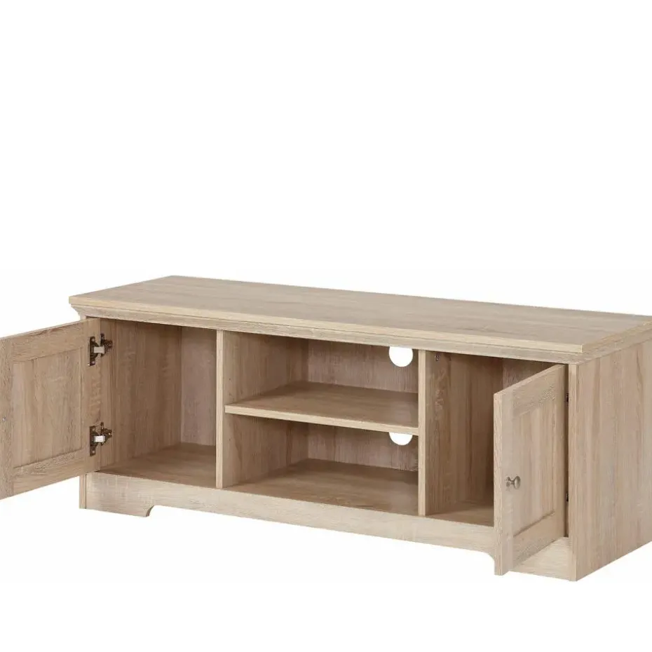 Nanna - TV-meubel met 2 deuren in eiken effect