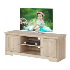 Nanna - TV-meubel met 2 deuren in eiken effect