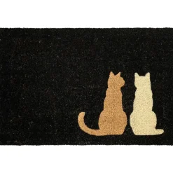 NAPALIT - Deurmat - Zwart - 60 x 90 cm - Kokos